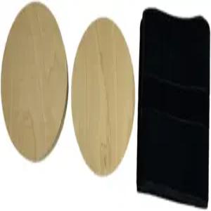 메놀라나 회전 디스크 나무 로테이터 여성과 남성을 위한 컴팩트 다용도 필라테스 장비 트위스트 보드 강화