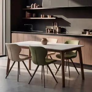 아트박스 바이탈버브 론테라 포세린세라믹 다이닝 4인 식탁세트