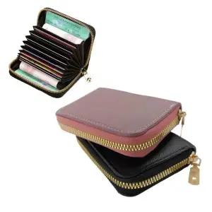인조가죽 아코디언 카드 명함지갑 2색상 카드지갑 여성반지갑 남자