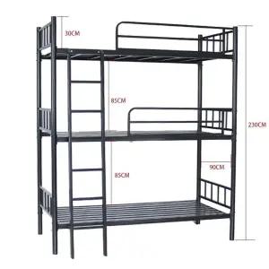 3층침대 기숙사 게스트하우스 침대 벙커 당직실 다자녀 이층침대