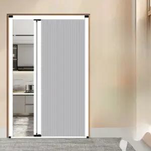 데일리유즈 자바라 중문 홀딩 슬리아딩 현관 슬라이딩 도어 프레임 접이문