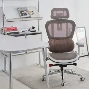 피치트렌디 S1000 국산 허리 편한 사무실 학생 컴퓨터 책상 공부 메쉬 의자