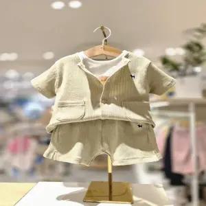 [블루독베이비 10] 26SS신상GN)라이언 메쉬 3ET(백일돌아기옷) 4631361101