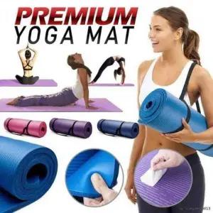 두꺼운 와이드 필라테스 센터라인 요가 매트 홈