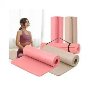 두꺼운 와이드 요가 매트 홈트 보조 패드 헬스 개