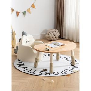 원목 승강 높이조절 테이블 그림 공부 다용도 코너 책상 가정용