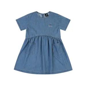 [캉골키즈](마산점)쿨 데님 숏 슬리브 원피스 SB 2103 블루 (ASBCOP21030BU)