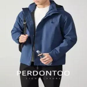 샤오원샵 남자 바람막이 이중보호방수쇄온야상통근기능후드집업 키작남 점퍼 꾹1