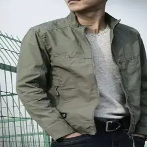 샤오원샵 남성용 트레킹 자켓 패션 집정관 아웃도어 점퍼 바람막이 방수 봄가을 키작남 전술 야상 내마모 꾹3