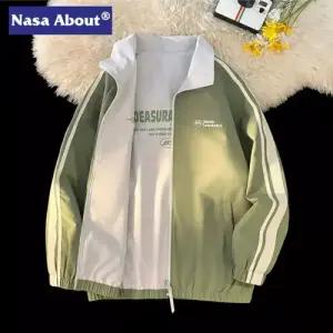 샤오원샵 남친 빨강 캐주얼 점퍼 양면 바람막이 기모 키작남 코트 차이나넥 자켓 봄가을 꾹3