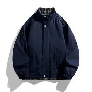 샤오원샵 키작남 바람막이 점퍼 차이나 코트 봄가을 방수 재킷 상의 남자 캐주얼 페이크 투피스 꾹3