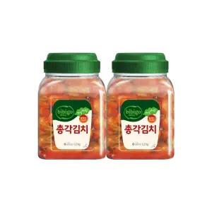 [CJ제일제당][CJ] 비비고 총각김치 1.2kg(PET) x2개