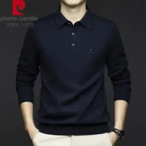 남친 봄가을 아빠 자수 캐주얼룩 숄카라 뒤꿈치 칼라넥 특집판 스웨터 MODU3