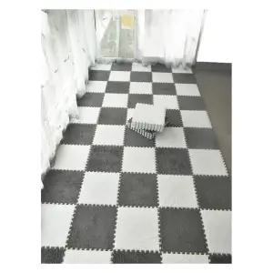 거실 푹신한 카페트 퍼즐 바닥매트 그레이 침실용 퍼즐매트 매트 층간소음 놀이방 층간소음매트