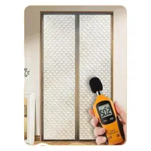 창문 소음차단 커튼 도로 흡음 가리개 방음커튼 방음 보온