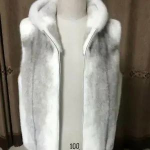 남성 겨울 인조모피 후드 퍼조끼 베스트 아우터 조끼 크로스 페더 M 45~57.5kg