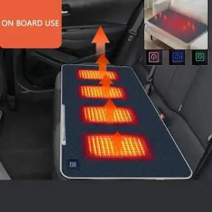 호환 야외 캠핑용 3단계 온도 조절 전기 매트 수면용 온열 패드 쿠션 추위 방지