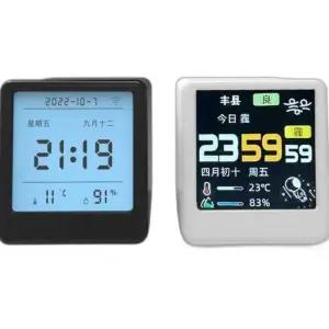 미니 큐브시계 와이파이 날씨 홀로그램 탁상 세대 시계