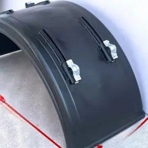 트럭 흙받이 중장비 부품 머드가드 교체용 화물차 타이어 소형 반원형 클립 있음 700R 800R