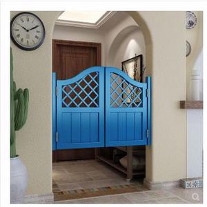 레스토랑 주방 카페 가림막 수납 우드 칸막이 80x29x110cm 찍찍이 낮은 울타리