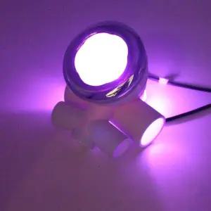 호환 RGB 수중 온수 스파 욕조 마사지 LED 온수 욕조 스파 워터 제트 라이트 스프레이 하이드로 제트 깍지