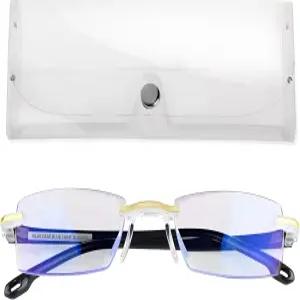 FREEZE2TRIM 블루 이지 광학 안경 남녀용 라이트 없음 화면 컴퓨터 게이밍 안경으로 인한 눈의 피로를