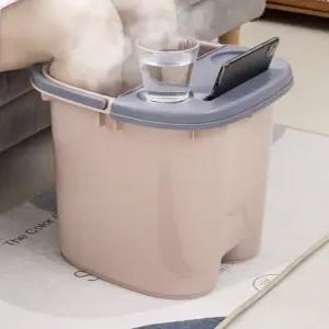 습식 이동식 족욕기 발마사지 족탕기 접이식 발관리 대야 스파