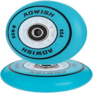 AOWISH 라이트업 80mm 85A 립서프 휠(ABEC-9 베어링 포함) 립스틱 DLX 캐스터 보드 및 디럭스 주니어