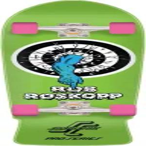 산타 크루즈 로스코프 원 10.0인치 x 31.4인치 쉐이핑 스케이트보드 크루저