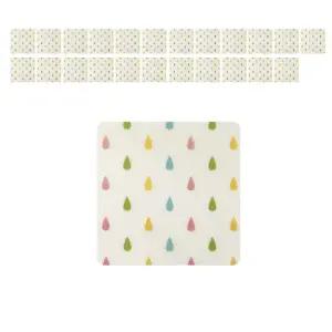 아이들 화장실에 설치하는 미끄럼방지 24입 스티커 편의 요양원 어린이집 노인정화장실 베란다 학교