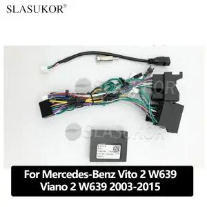 호환 CAN 버스 Canbus가 있는 자동차 라디오 케이블 전선가리개 메르세데스 비토 2 W639 메르세데스 비아노