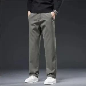 슬램덩크 남성 팬츠 면 가을 캐주얼 트렌드 일자 정장 아빠 HO3