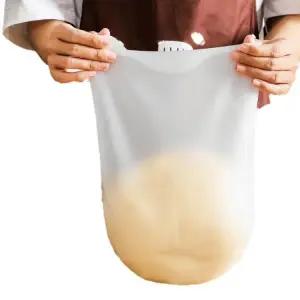 베이킹 밀가루 실리콘반죽주머니 수제비 파우치 소형 케익