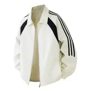 슬램덩크 남색 가을 캐주얼 남성용 스트라이프 빅사이즈 바람막이 자켓 방수 코트 점퍼 HO3