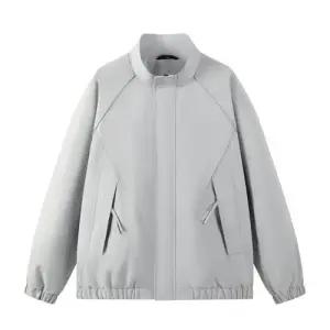 픽호샵 남사친 캐주얼 재킷 차이나넥 아웃도어 집업 솔리드 점퍼 야상사파리 키작남 꾹1