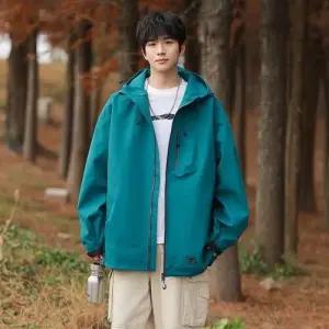 픽호샵 남사친 봄 가을 키작남 야상사파리 트렌드 야상 바람막이 점퍼 삼방 등산복 코트 꾹3