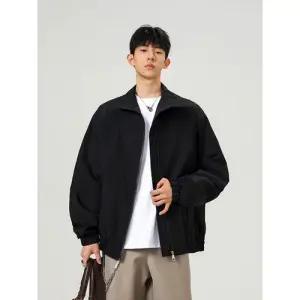 픽호샵 남사친 춘추 야상사파리 야상 키작남 차이나 상의 배색 빅사이즈 항공 바람막이 점퍼 꾹3