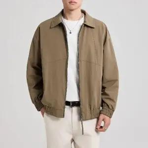 픽호샵 남친 가을 키작남 야상사파리 코트 리버시블 점퍼 야상 칼라 꾹3