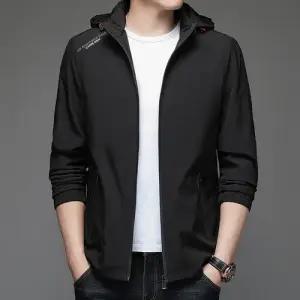 픽호샵 남자 춘추 캐주얼 상의 아웃도어 후드 재킷 슬림핏 코트 야상사파리 키작남 탈부착 꾹3