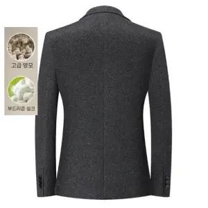 픽호샵 남자 캐주얼 봄가을 슬림핏 패션 재킷 싱글 정장 코트 상의 양복 키작남 꾹3