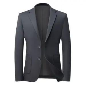 픽호샵 남성용 상의 재킷 코트 블레이저 싱글 슬림핏 봄가을 정장 키작남 꾹3