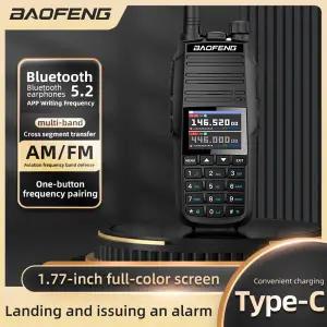 호환 바오펑 UV29 프로 햄 라디오 10W 트라이 파워 에어 밴드 RX 크로스 밴드 리피터 블루투스 주파수 입력