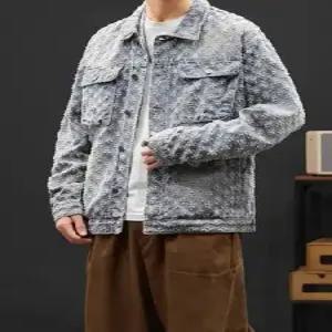 키체샵 남친 데님 빈티지 봄 가을 고급스러운 청자켓 워싱 경량 HO3