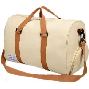 대형 더플백 헬스 운동 가방 골프 라운딩 여행용 캐리어 결합 방수 캔버스