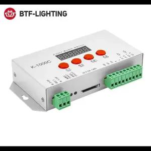 호환 WS2812B WS2815 SK6812 SK9822 Led 조명 2048 픽셀 컨트롤러 컴퓨터 프로그래밍 가능 컨트롤러 SD 카