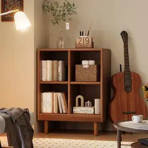 책장 아크릴 주문제작가구 사각회전책장 6단 이동형책장 모서리 키큰수납장 오픈형 우드스타일책장 다용도 장식장