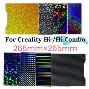 Creality Hi 빌드 플레이트 용 265x265mm 콤보 양면 PEI PEO PET PEY 히트 베드 스프링 스틸 시트