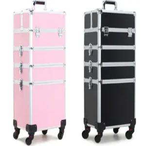 전문가용 4단 이동식 박스 분리형 반영구 네일박스 메이크업 가방