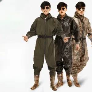 입는장화 바지장화 수트 의류 바지 후드 부츠 낚시 방수 어부복 신발 점프 갯벌 전신 해루질