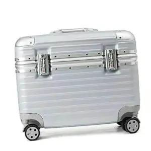 원터치캐리어 가로형 캐리어 실버 TSA 16형 기내가방 기내용 자물쇠